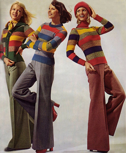 70年代ファッションの特徴とは ヒッピーなどレトロ可愛いを取り入れた